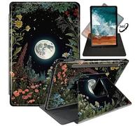 FUYOCWE for Samsung Galaxy Tab S9 Tablet Case (2023 Release SM-X710/X716B/X718U),360 Degree Rotating Stand Smart Flip Cover for Samsung Galaxy Tab S9 11 inch Tablet-Full Moon Colorful Plan Garden