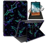 FUYOCWE for Samsung Galaxy Tab S9 Tablet Case (2023 Release SM-X710/X716B/X718U),360 Degree Rotating Stand Smart Flip Cover for Samsung Galaxy Tab S9 11 inch Tablet-Bats Fly in The Black Night Sky
