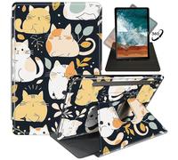 FUYOCWE for Samsung Galaxy Tab S9 Tablet Case (2023 Release SM-X710/X716B/X718U),360 Degree Rotating Stand Smart Flip Cover for Samsung Galaxy Tab S9 11 inch Tablet-Cute Cats in Various Poses