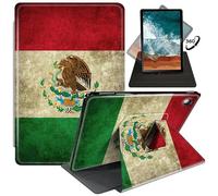 FUYOCWE Rotating Case for Samsung Galaxy Tab A9 Plus 2023 Model (SM-X210/X216/X218), 360 Degree Swivel Stand Smart Flip Cover Case for Samsung Tab A9+/A9 Plus 10.9"-Mexican Flag