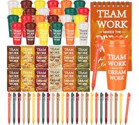 Fuyoooo 72 Pcs Thanksgiving Team Appreciation Gifts Sets Employee Appreciation Gifts Bulk Include 16 oz Plastic Coffee Cup Mini Team Notepads Thank You Pens for Staff Group Coworkers Teacher