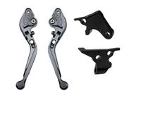 FUYRHP Clutch Brake Lever Colors CNC Adjustable Folding Extendable Motorcycle Brake Clutch Levers for CBF1000 2006 2007 2008 2009