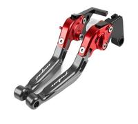 FUYRHP Clutch Brake Lever Motorcycle Folding Adjustable Clutch Brake Levers for Ba&jaj Pulsar RS200 2014 2015 2016 2017 2018 2019 2020