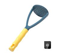 FUYTERY Potato Masher Plastic Manual Food Vegetable Complementary Kitchen Tools (Blue)