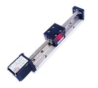 FUYU FSK30 Linear Guide Stage Linear Rail Small CNC Table Motorized Linear Module Nema 14 Stepper Motor[250mm Stroke]