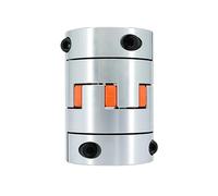 FUYUMIC LF Four Jaw D95L126 Coupler Aluminium Plum Flexible Shaft Coupling Stepper Motor Connector 18/20/22/25/30/35/38/45/55mm(20x20)