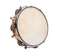 Fuzeau 3991 Natural Skin Tambourine 20cm + Cymbalettes