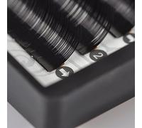 FUZHAN,0.07,Queen Lash Extensions -Natural Blend for Seamless Application (D Curl,11&12&13mm)