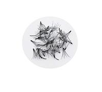 FUZHAN Bottle Lash Extensions 0.07mm - 8 Strands, 30 Clusters, Premium Chicken Claw Fiber - For Professional Lash Artists & Salons - Soft, Natural, and Durable (C Curl, 12mm)