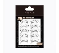 FUZHAN Halloween False Eyelashes 5 Pairs - Gothic Castle & Trick Ghost Cutout Lashes, Magic Girl Fancy Dress Eyelashes for Halloween Makeup, Cosplay & Party Costumes (A-1)