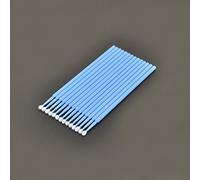 Fuzhan,Professional Lash Extension Cotton Swabs - Precision Micro Applicators for Eyelash Grafting (Blue)