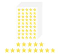 FUZVOL 1350 Counts / 30 Sheets Small Gold Foil Star Stickers, Gold Star Stickers for Kids Reward Students and Teachers, 0.5" Diameter Gold Stars Stickers for Reward Chart