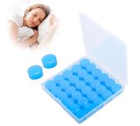 FUZVOL 15 Pairs Silicone Ear Plugs for Sleeping Soft Noise Cancelling Earplugs with Case Reusable Moldable Gel Ear Plugs for Sleeping, Swimming, Studying, Travelling