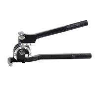 FUZVOL 3-in-1 6-8-10mm Manual Pipe Bender 180° Tube Bending Tool - Compatible with 1/4'' 5/16'' 3/8'' Flexible Pipes, Heavy Duty Copper Pipe Bender for ACR Refrigeration, Aluminium & Brass(Black)