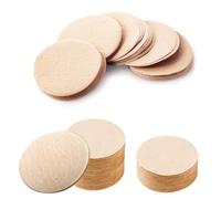 FUZVOL 600 PCS Coffee Filters Papers Compatible with Aeropress,64mm/2.5" Unbleached Replacement Coffee Filters Papers Espresso Coffee Makers Accessories