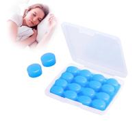 FUZVOL 8 Pairs Silicone Ear Plugs for Sleeping Soft Noise Cancelling Earplugs with Case Reusable Moldable Gel Ear Plugs for Sleeping, Swimming, Studying, Travelling