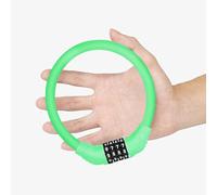 FUZVOL Bike Lock Cable, 4-Digit Combination Bicycle Lock for Cycle, Motorbike, Scooter, Mountain Bike, Pram, Outdoor, High Security & Waterproof Bike Chain Locks,Portable,Green
