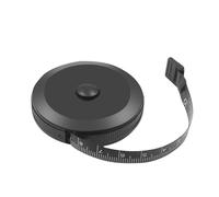 FUZVOL Body Tape Measure 60 Inch / 150 cm Dual Sided Measuring Tape Retractable Push-Button Measurements Tailor Clothing