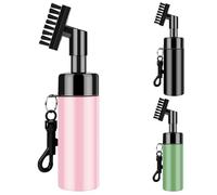 FUZVOL Golf Club Brush Groove Cleaner with Built in Water Spray and Hook