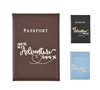 FUZVOL Passport Holder PU Leather Passport Cover for Documents, Passport Wallet for Credit Cards, Business Cards, Money, Travel Wallet Women & Men Travel Boarding Accessories, Brown