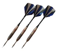 FUZVOL Professional Darts Set Steel Tip-Aluminum Stems Darts Flights with 24 Grams-3 Packs