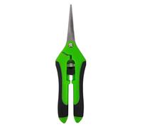 FUZVOL Pruning Shear 16.5cm/6.5Inch Stainless Steel Gardening Hand Pruner Professional Straight Tip Gardening Trimming Scissor for Plants Fruit Branch Bouquet