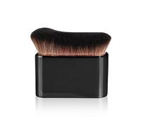 FUZVOL Tanning brush,Self Tan Brush,Blending Buffing Stippling Foundation Brush,Liquid Powder Cream Concealer Cosmetics brush for Body Make up(Black)