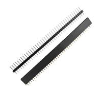 FUZYXIH 10 Pairs 40 Pin Male Female PCB Board Header 2, 54mm Industrial Single Row Male Female