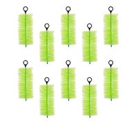 FUZYXIH 10 Pieces Fish Pond Filter Brush, Effective Cleaning Brushes for Outdoor Water Filtration, Cleaning Systems, Accessories, Stainless Steel Aquarium Filter Brush