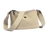 FUZYXIH Bag Wide Strap Shoulder Bag Small Messenger Nylon Shoulder Bag Water Resistant Shopping for Travel Women Shoulder School Easy Shopping, khaki