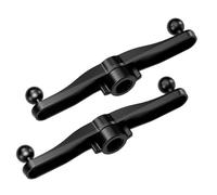 FUZYXIH Ball Joint Splitter Extension Base, 17mm Ball Head, 2 Piece Set, Optimizes Work Areas with Dual Device Installation, Double Adapter for Car Phone Mount