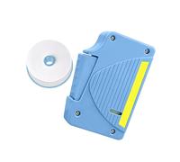 FUZYXIH Cleaning Kit for Fibre Opt Connectors, Lightweight, Ergonomic, Reusable Wipes, Opt Cleaner Box for Maintaining Plug Connections, Wide Design