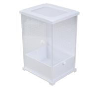 FUZYXIH Clear Acrylic Insect Basin for Lizards, Hermit Crabs, Frogs, Spiders, Mini Enclosures, Reptile Breeding Box, Reptile Tank