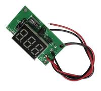 FUZYXIH Compact Digital Meter Module with Memory Preservation, 3-Digit LED Display, Low Power Consumption, Cumulative Counter Module