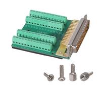 FUZYXIH DB50 50 Pin Male Female Connector Industrial Joint Connector Board Wiring Terminal Adapter with Mounting Hardware Terminal Block Adapter