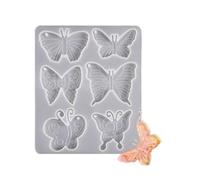 FUZYXIH Flexible Silicone Molds Home Decoration Craft Supplies Bow Shape Earrings, Portable and Reusable Craft Tools Keychain Pendant, one size, As described