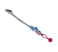 FUZYXIH Haltbarkeit Knots Rope Dog Toy with Squeaker for Interactive Play and Chewing Fun, Portable for Active Dogs, Squeaker Rope Toy for Interactive Chewing and Tugging