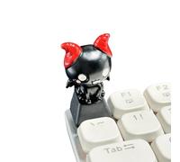 FUZYXIH Mechanical Keycaps Horror Style with Mummy Skeleton Designs, Ergonomic Holder for Switch, Skull Mummy Keycaps
