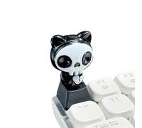 FUZYXIH Mechanical Keycaps Horror Style with Mummy Skeleton Designs, Ergonomic Holder for Switch, Skull Mummy Keycaps