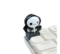 FUZYXIH Mechanical Keycaps Horror Style with Mummy Skeleton Designs, Ergonomic Holder for Switch, Skull Mummy Keycaps