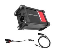 FUZYXIH Metal Grounding Loop Isolators with Removable Ground Switches for Stage Equipment Connections, Professional Box for Eliminating Humming Noise