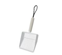 FUZYXIH Multipurpose Cat Litter Scoop, Stainless Steel Handle for Cleaning Household Cages, Scatter Cleaning Tool, Heavy Duty Cat Scoop