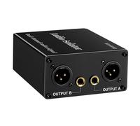 FUZYXIH Music Ground Loop Isolator Eliminates Noise and Noise for Studio and Live Performances XLR / 6, 35 mm Input Interfaces, Live Sound Divider