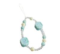 FUZYXIH Pearl Mobile Phone Strap, Versatile Mobile Phone Decoration, Forward-looking Pearls Mobile Phone Strap for Smartphones, Daily Use when Travel, Stylish Bracelet
