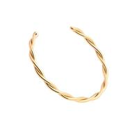 FUZYXIH Practical Highly Polished Spiral Cuff Bracelet, Comfortable for Daily Wear, with Gift Bags, Daily Wear, Casual Wear, Spiral Bracelet for Every Day, one size, As described