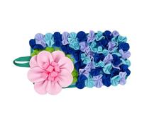FUZYXIH Rodent Rabbit Feeding Mat Stimulating Flower Toy Promotes Natural Behavior and Safe Chewing Fabric Feeding Mat for Rabbits