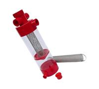 FUZYXIH Stainless Steel Aquarium Waste Collector, Efficient Tool Removal of Fish Feces for Salt Water Reef Ponds, Terrariums, Paludarium Breeding Tanks, Aquarium Cleaner for Breeding Aquariums
