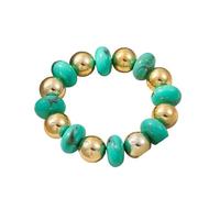 FUZYXIH Trendy Round Bead Bracelet, Colourful Acrylic Jewellery, Waterproof Accessory Bangle for Daily Use, Outdoor, Acrylic Bead Bracelet, m, As described, As described