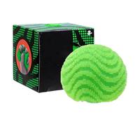 Fuzz Ball Fidget Stress Toy, Squishy Stress Ball for Anxiety Relief, Stress Balls Fidgets, Lightweight Tactile Squeeze Toys to Improve Focus, Fidgets Gifts for Adults Office, Travel Home (Green)