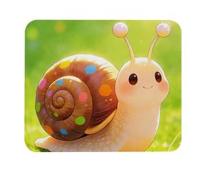 Fuzz Nose Non-Slip Mouse Pad, High-Density Cloth Surface & Rubber Base, Smooth Precision Control for Gaming, Office & Home, Waterproof Easy-Clean Mouse Mat